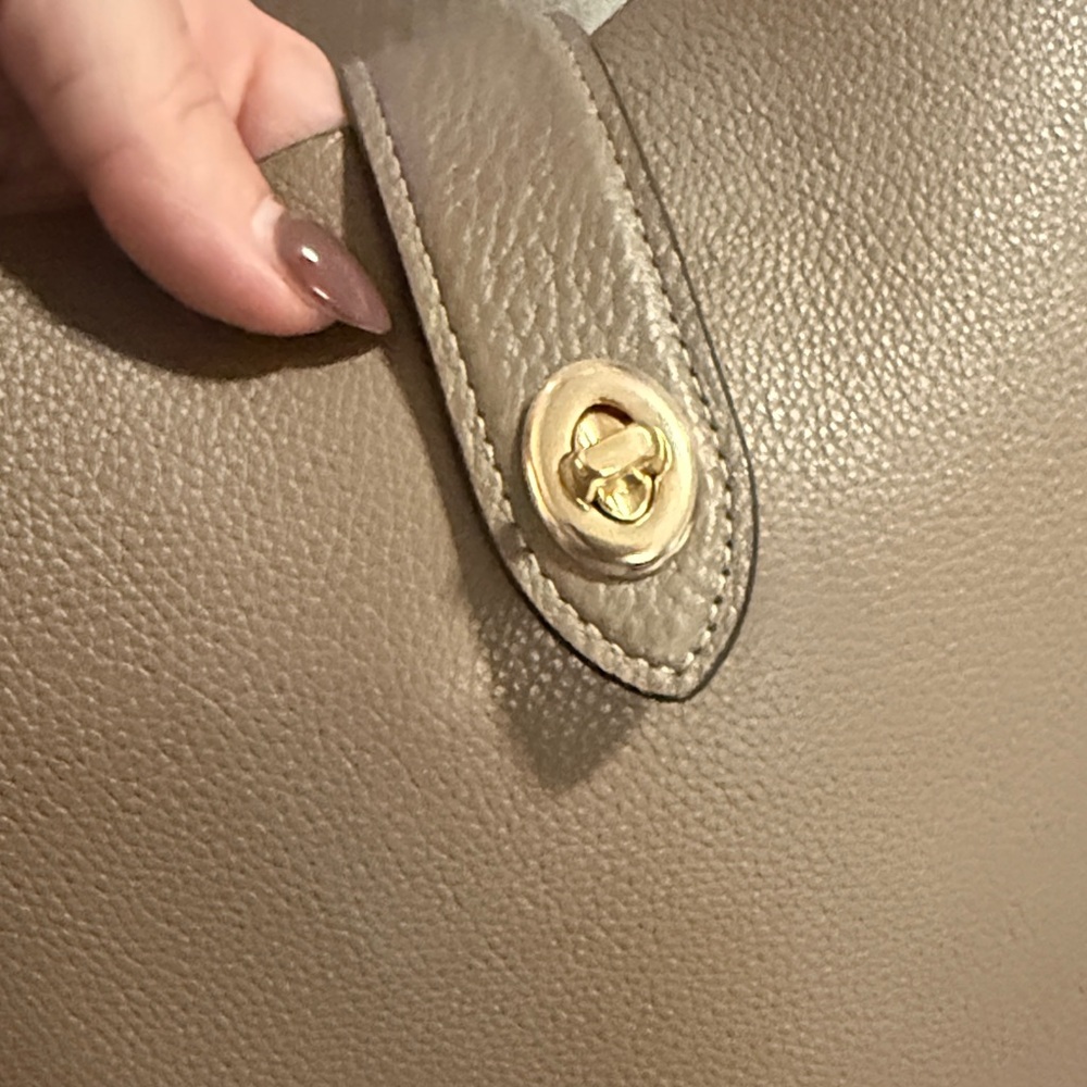 Dark Stone Coach Hadley convertible crossbody Leather Bag - Picture 2 of 7
